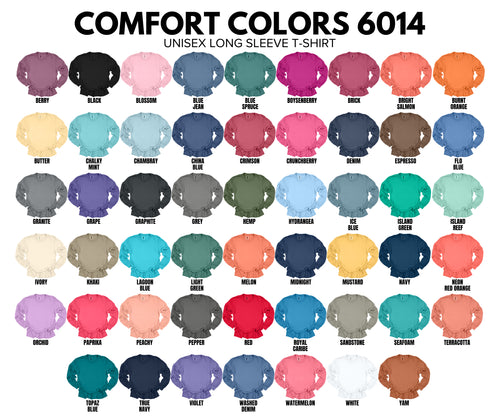 Claim Comfort Color Long sleeve 6014