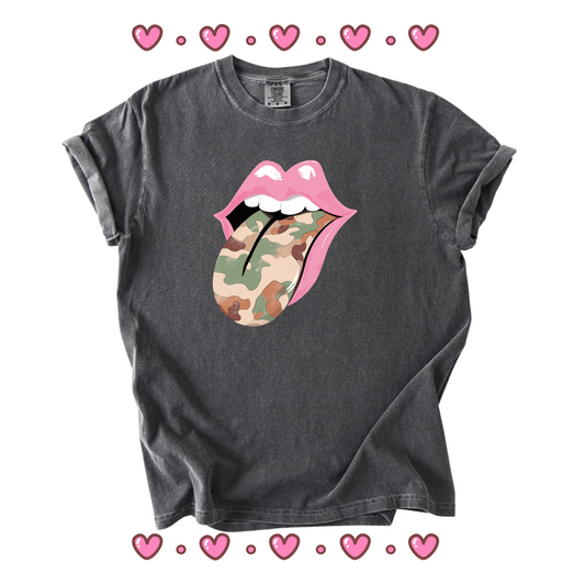 Summer SALe  Camo Tongue