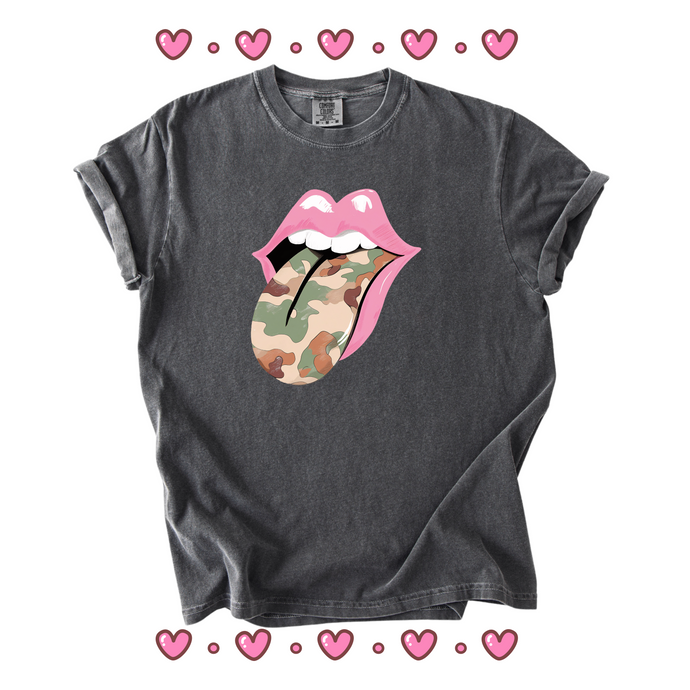 Summer SALe  Camo Tongue